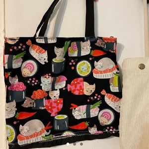 Kawaii Cat Tote Bag
